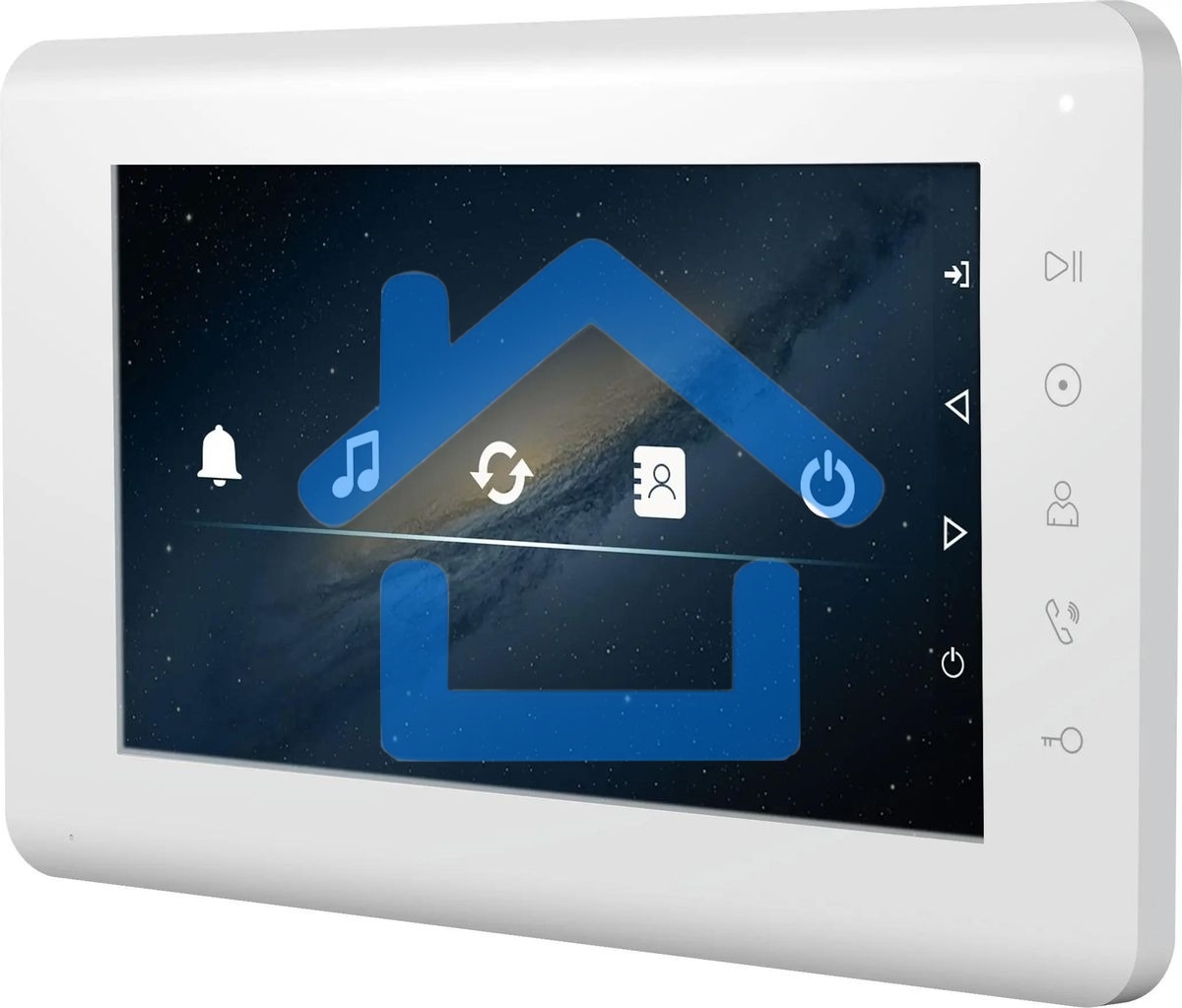 Видеодомофон Tantos Mia HD, белый, 00-00162133