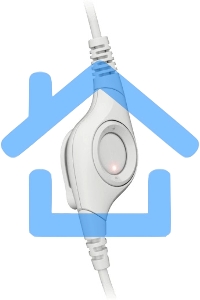 Наушники с микрофоном Logitech H390 белый 1.9м накладные USB оголовье (981-001288)