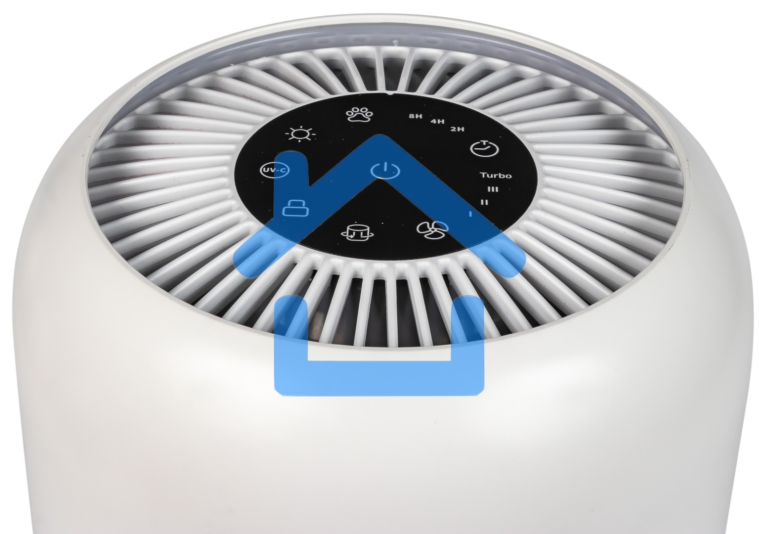 Очиститель воздуха Neoclima NP170RW, 35Вт, 170 м3/ч, с круглым дисплеем, белый