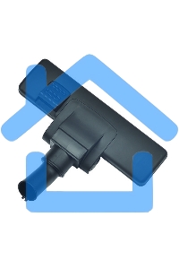 Пылесос KRAFT KF-KVC 169 HP голубой/серый, 420/2400 Вт, уборка сухая, пылесборниик контейнер, 3 л