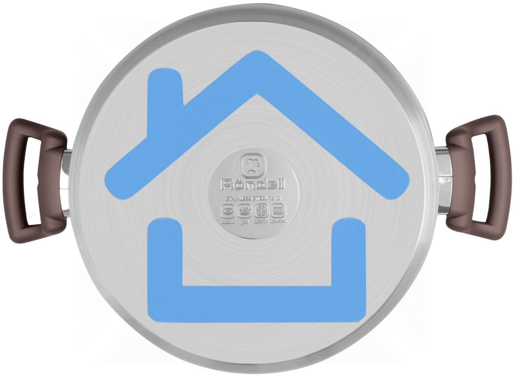 Кастрюля Rondell RDS-1323 Fest с/кр 24 см 4,8 л