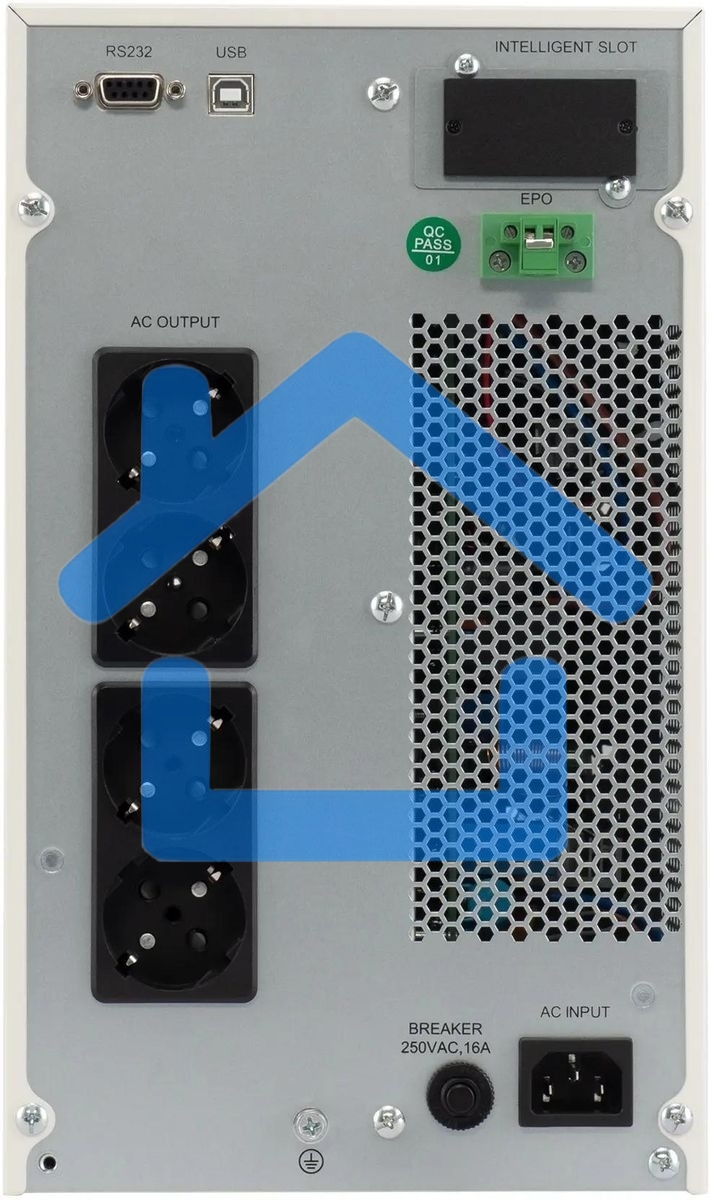 Источник бесперебойного питания Ippon Na+ TAE 2000 2000Вт 2000ВА белый