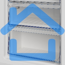 Морозильная камера Beko B1RFNK292W, белый, 255л, 7 ящиков