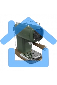 Кофеварка эспрессо BQ CM2005 зеленый, исп. кофе - молотый, 0.6 л, 1100 Вт, 20 Бар.