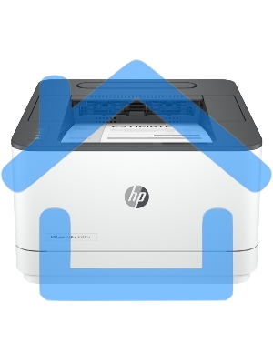 Принтер лазерный HP LaserJet Pro 3003dn (3G653A), A4, ч/б, печ. до 33 стр/мин., 1200x1200 dpi, USB, Ethernet RJ-45