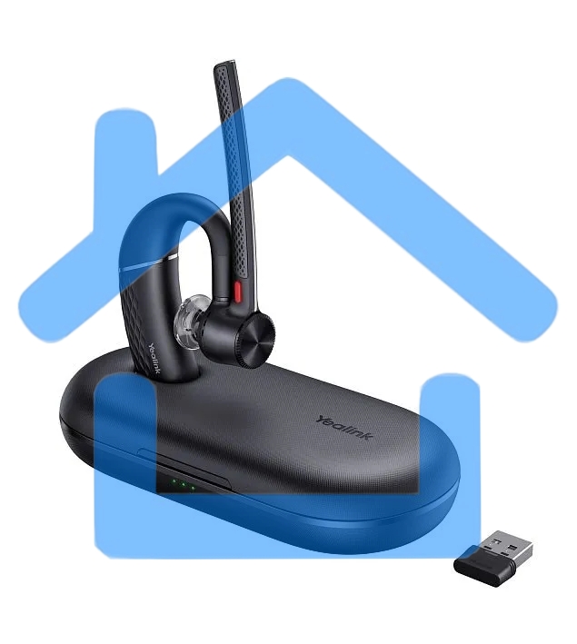 Гарнитура беспроводная Yealink BH71 Pro черный 1208652