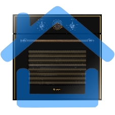 Духовой шкаф электрический встраиваемый Gefest ЭДВ ДА 622-02 К83 черный