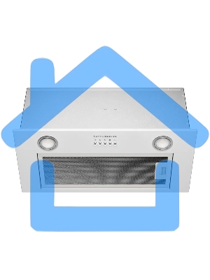 Вытяжка встраиваемая KUPPERSBERG High-Tech Inpush 60 W белый, 57.5 см, 780 куб. м/ч, 62 дБ