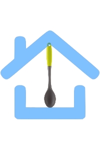 Ложка MALLONY из нейлона с цветной ручкой из TPR, серия Novita