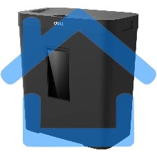 Шредер Deli ET021 черный (секр.P-4) фрагменты 8лист. 12лтр.