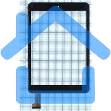 Сенсорное стекло (тачскрин) 8'' ZHC-317A FQ, черное