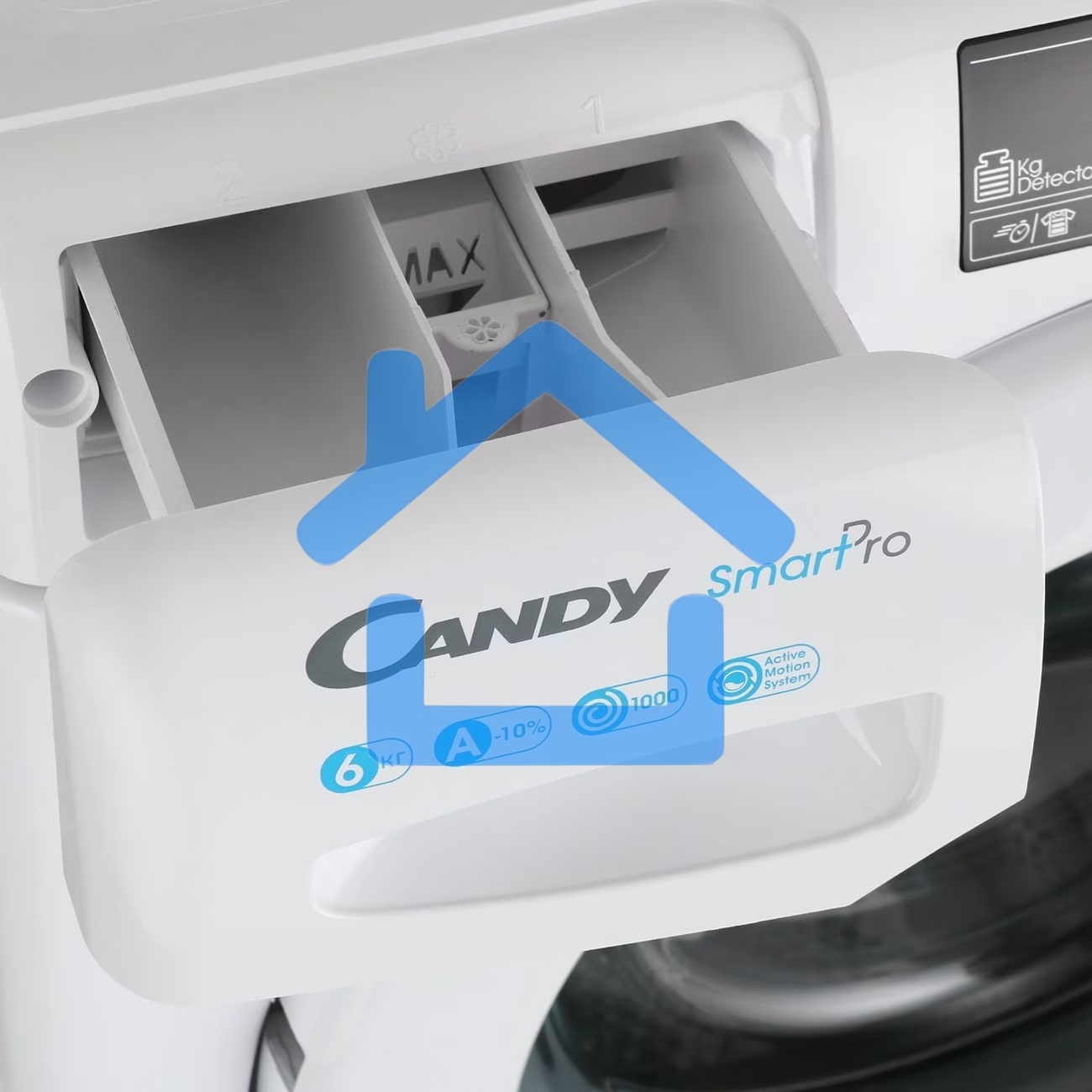 Стиральная машина Candy Smart Pro CSO34 106T1/2-07 белый, загрузка фронтальная 6 кг, 1000 об/мин., класс: А