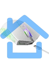 Мышь беспроводная Defender Pandora GM-502 белый, 3200 dpi, радиоканал, USB, кнопки - 7