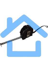 Рулетка Matrix 5мх19мм обрезиненный корпус, черный