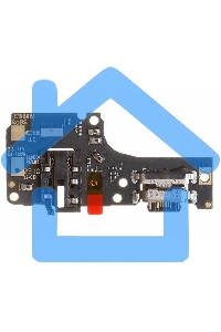 Шлейф с разъемом зарядки для Xiaomi Redmi Note 10S