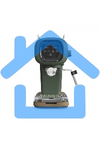 Кофеварка эспрессо BQ CM2005 зеленый, исп. кофе - молотый, 0.6 л, 1100 Вт, 20 Бар.