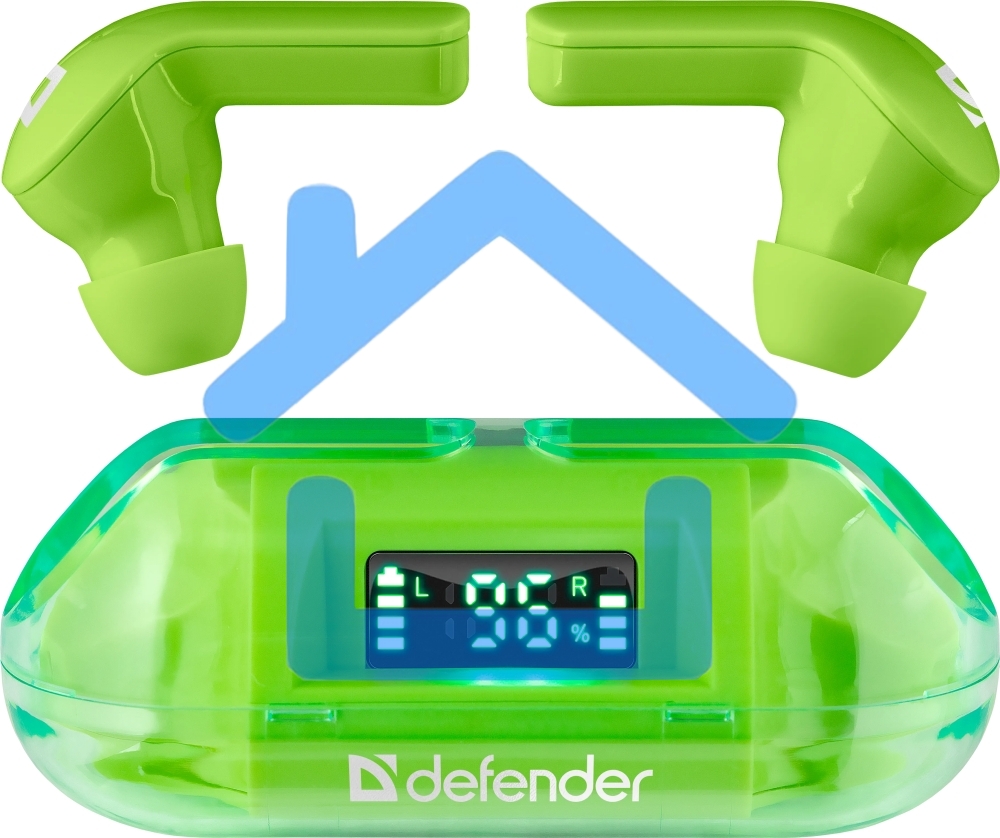 Гарнитура Defender TWINS 916 GREEN