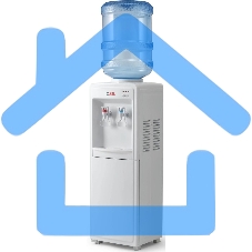 Кулер AEL LD-AEL-718C напольный электронный белый