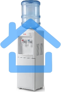 Кулер AEL LD-AEL-718C напольный электронный белый