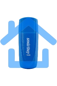 Флешка USB R/W Smartbuy R/W Scout Blue (SB016 Gb2SCB), 16 Gb, USB 2.0, R/W 15/12, синий