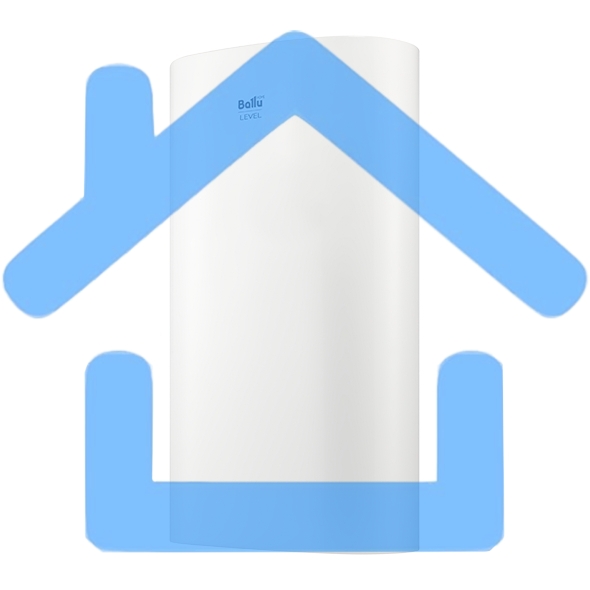 Водонагреватель Ballu BWH/S 80 Level PRO белый (2 кВт, 80 л, электрический настенный) (НС-1340303)