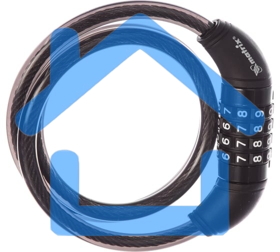 Замок тросовый универсальный с кодовым механизмом Matrix 10х950 мм