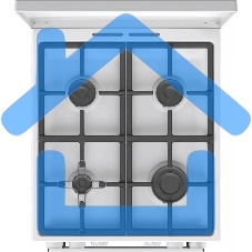 Плита комбинированная Gorenje GK5C42WF-B белый, конфорок 4 газовых, духовка 70 л, 50 см x 85 см x 59.4 см