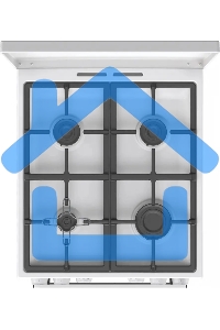 Плита комбинированная Gorenje GK5C42WF-B белый, конфорок 4 газовых, духовка 70 л, 50 см x 85 см x 59.4 см