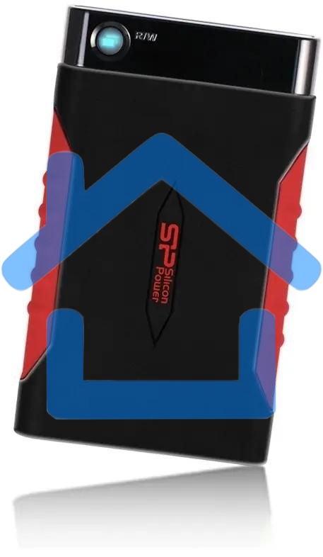 Внешний жесткий диск Silicon Power USB 3.0 2Tb SP020TBPHDA15S3L A15 Armor 2.5