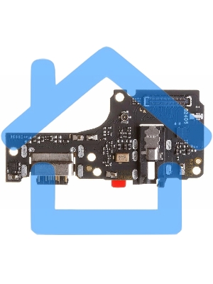 Шлейф с разъемом зарядки для Xiaomi Redmi Note 10S