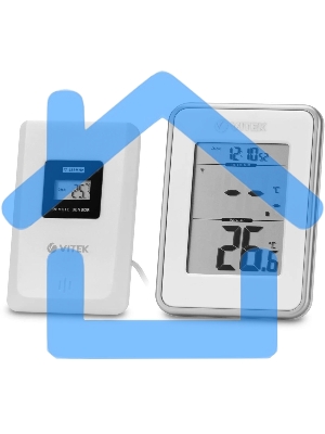 Погодная станция Vitek VT-6408 серебристый