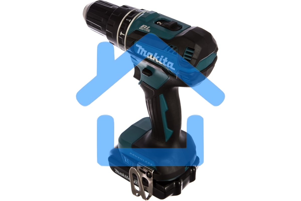 Аккумуляторная дрель-шуруповерт Makita DHP485SYE б\щет, 18В, 2х1.5 А·чLi-ion, БЗП-13мм,0-500\1900об\м, 50\25Нм