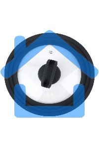 Крышка TalleR TR-38006, 20-22-24 см, универсальная