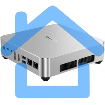 Неттоп Chuwi AuBox Intel Core i9 13900HK(2.2Ghz)/16384Mb/512SSDGb/Int:Intel UHD Graphics/BT/WiFi/war 1y/0.74kg/Gold+Black/Win11Pro + Aluminum+plastic/RAM slot*2/bracket/USB2.0*1/USB3.2*2USB3.0*1/Type-C*2/HDMI*1/DP*1/RJ45*2/WIFI5,BT5.
