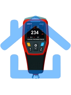 Измеритель толщины покрытия (толщиномер) UNI-T UT343D