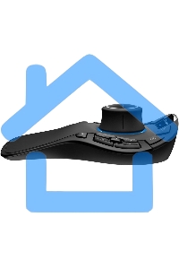 Мышь беспроводная/проводная 3DConnexion SpaceMouse Pro Wireless (3DX-700119) черный, радиоканал, Bluetooth, USB, кнопки - 15