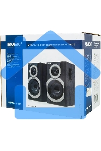 Акустическая система Sven SPS-619 2.0 черный 20Вт