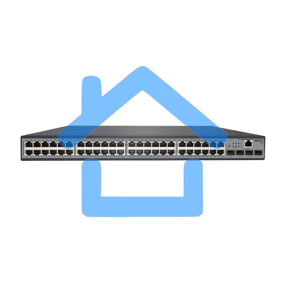 Управляемый L2 коммутатор ORIGO OS3152/A1A 48x1000Base-T, 4x1000Base-X SFP, консольный порт RJ-45, комплект для установки в 19