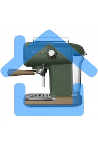 Кофеварка эспрессо BQ CM2005 зеленый, исп. кофе - молотый, 0.6 л, 1100 Вт, 20 Бар.