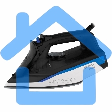 Утюг Vitek VT-8329 2600Вт черный/белый/синий