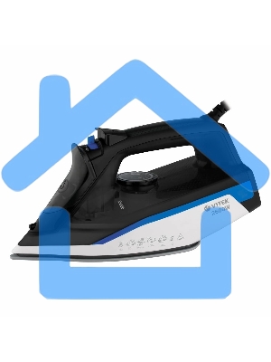 Утюг Vitek VT-8329 2600Вт черный/белый/синий