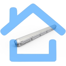 Светильник светодиодный Русский Свет ДСП WP 21 C 40W OP 940 L1200 1200х85х80мм 40Вт 4000К IP65 пылевлагозащ. белый 15072123318