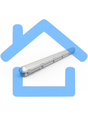 Светильник светодиодный Русский Свет ДСП WP 21 C 40W OP 940 L1200 1200х85х80мм 40Вт 4000К IP65 пылевлагозащ. белый 15072123318