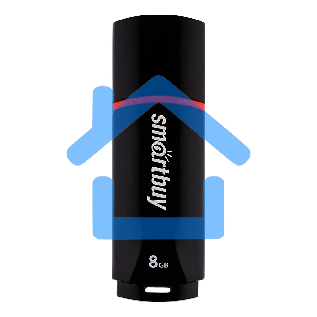 Флешка USB R/W SmartBuy R/W Crown Black SB8GbCRW-K, 8Gb