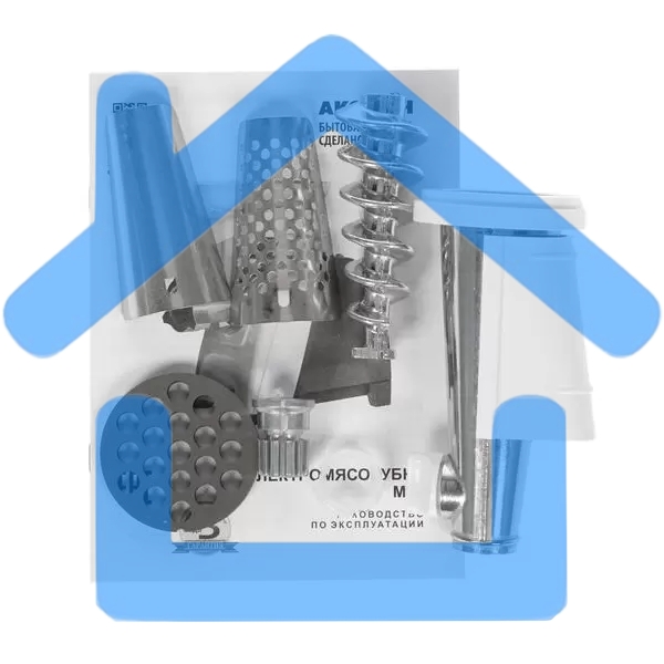 Мясорубка электрическая Аксион М61.04 Черно-серебристая, 2000 Вт, 3 кг/мин