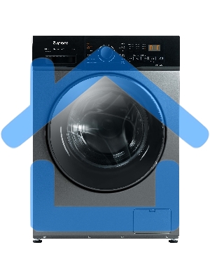 Стирально-сушильная машина Бирюса WMD-SM812/03 M металлик, загрузка фронтальная 8 кг, 1200 об/мин, класс: А+++