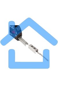 Степлер мебельный металлический со вставками 3 в 1 Rexant