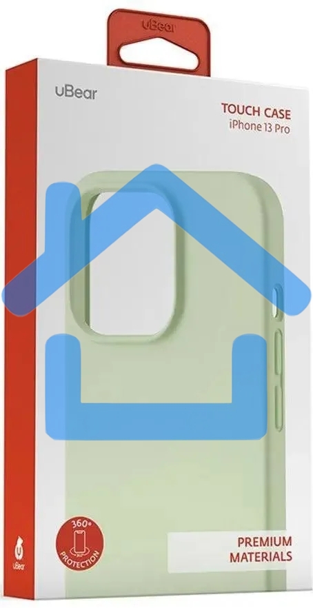 Чехол (клип-кейс) UBEAR Touch Case, для Apple iPhone 13 Pro, светло-зеленый cs105lg61pth-i21
