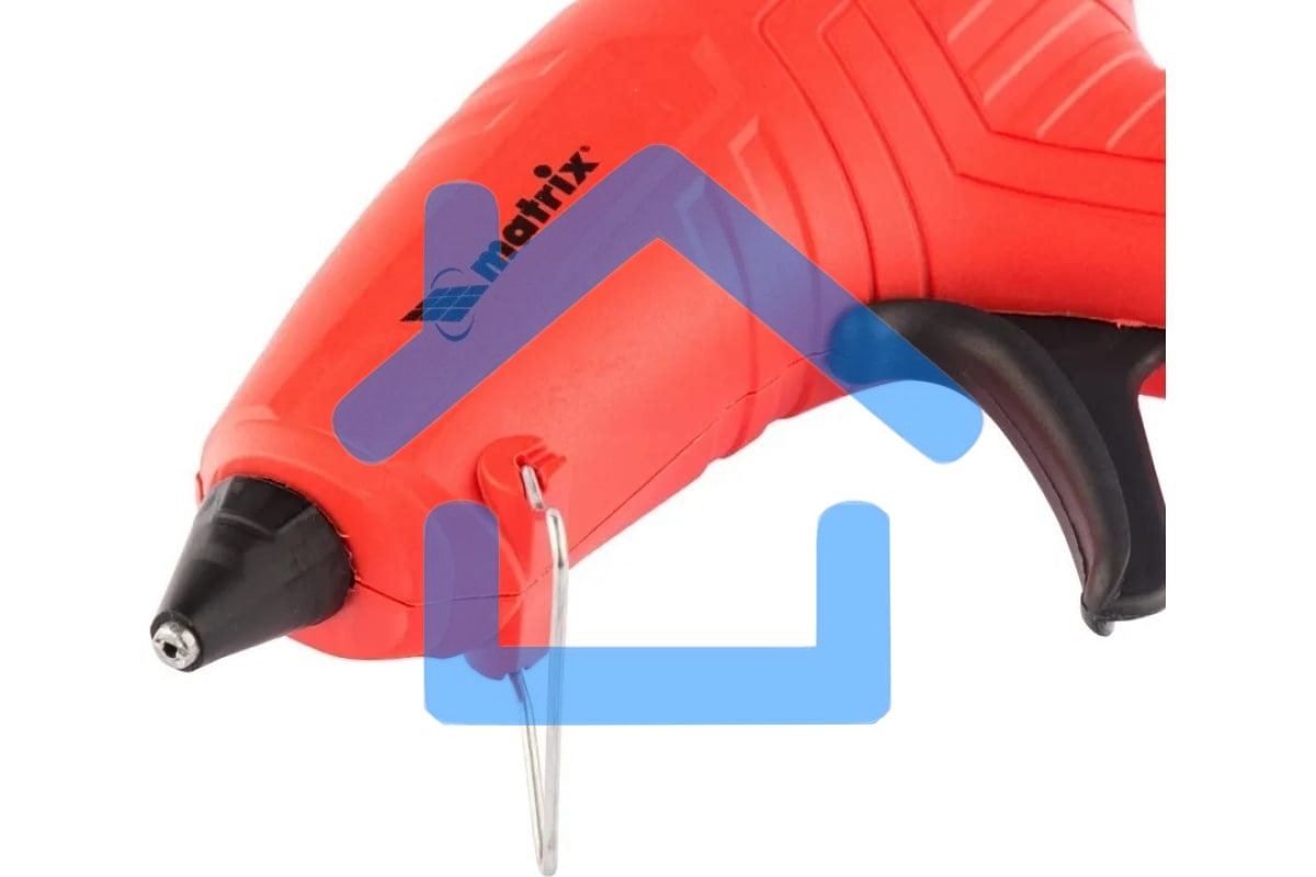 Клеевой пистолет Matrix, 11 мм, 25 (80) Вт, 16 г/мин