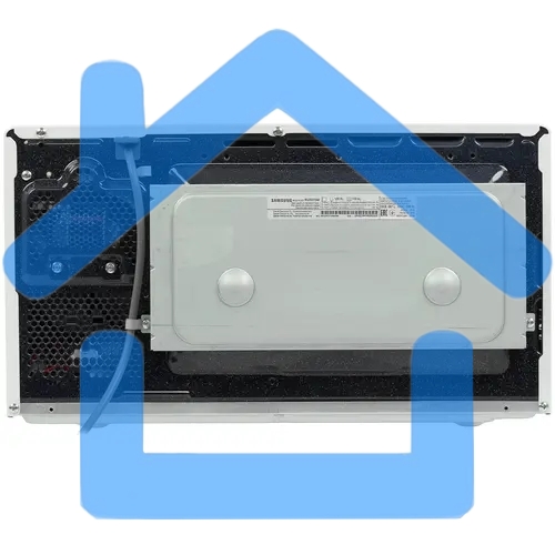 Микроволновая печь Samsung MG23K3515AW/BW, 800Вт, 23л, кнопки, поворотный механизм, белый/черный